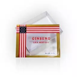 Click here to learn more about the 8oz Gift Box if purchased at the same time with ginseng roots (empty - you fill).
